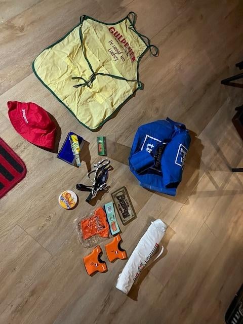 diverse bier reclame spullen, Ophalen of Verzenden, Gebruikt, Reclamebord, Plaat of Schild, Gulpener