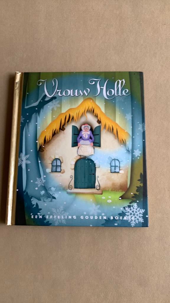 Efteling gouden boekje - Vrouw Holle, Ophalen of Verzenden, Zo goed als nieuw
