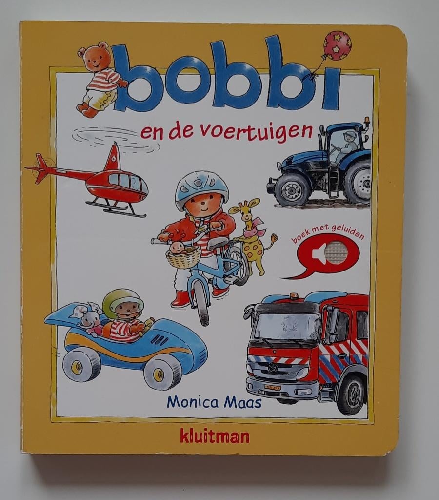 Bobbi en de voertuigen - Monica Maas, Ophalen of Verzenden, Zo goed als nieuw, Monica Maas, 2 tot 3 jaar