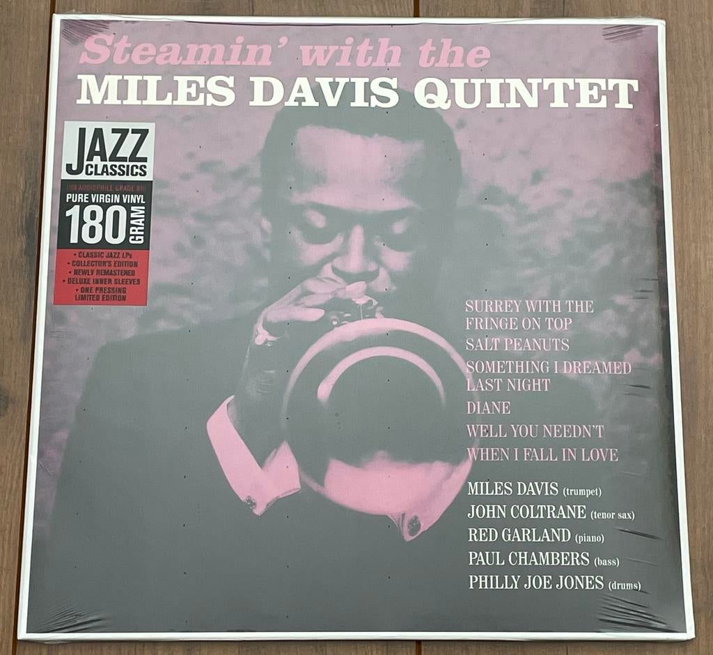 Steamin' With The Miles Davis Quintet lp / Ltd edition, NEW!, 1960 tot 1980, Ophalen of Verzenden, 12 inch, Nieuw in verpakking