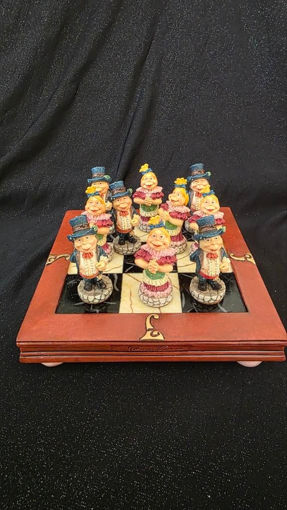 Efteling schaakspel met figuren, Verzamelen, Efteling, Ophalen of Verzenden, Zo goed als nieuw, Gebruiksvoorwerp