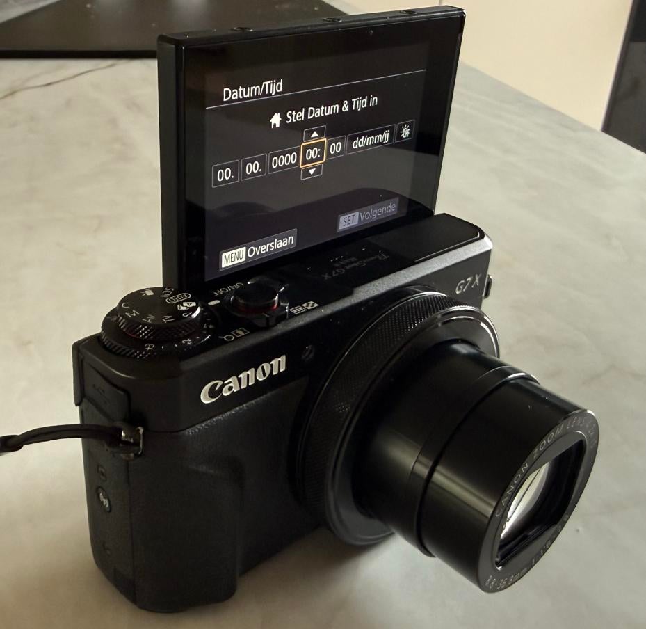 Canon G7X Mark II – Zeer nette staat – incl. accessoires, Canon, Compact, Ophalen of Verzenden, Zo goed als nieuw