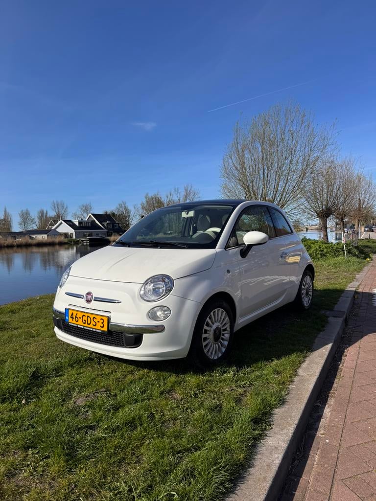 Fiat 500 1.2 C 2008 Lounge, Auto's, Voorwielaandrijving, 1242 cc, 4 cilinders, 840 kg