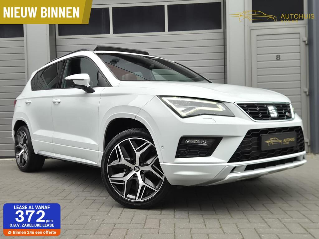 Seat Ateca 2.0 TSI FR 4DRIVE Pano/Beats/Trekhaak/ACC/Camara/, Automaat, 1441 kg, Gebruikt, Zwart