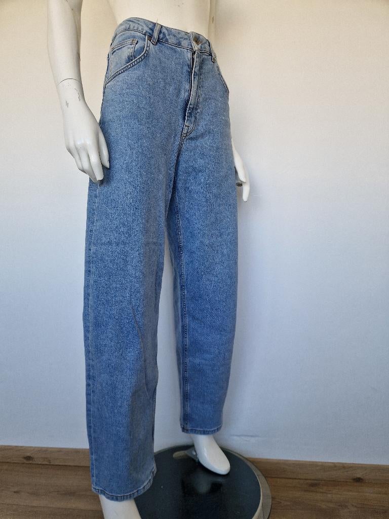 Joline Jolink high waist jeans. Maat S. Blauw., Joline Jolink, Blauw, Nijmegen, Verhip-vintage.nl
