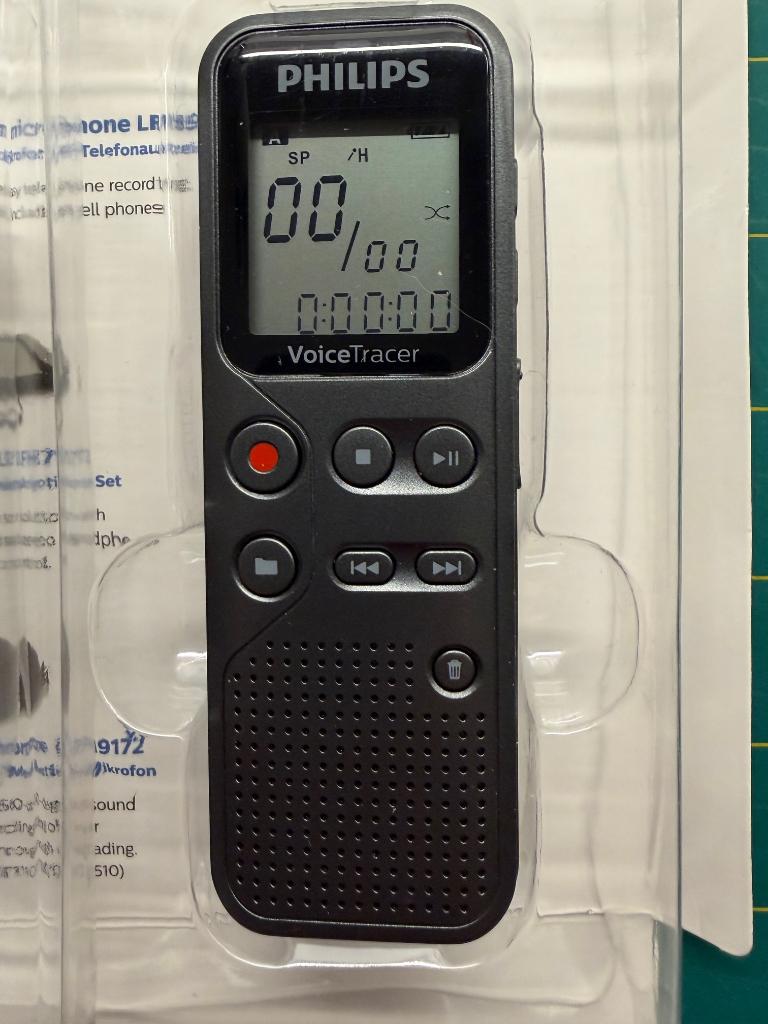 Philips  Memocorder Voice Tracer  DVT 1110, Audio, Tv en Foto, Professionele Audio-, Tv- en Video-apparatuur, Ophalen of Verzenden