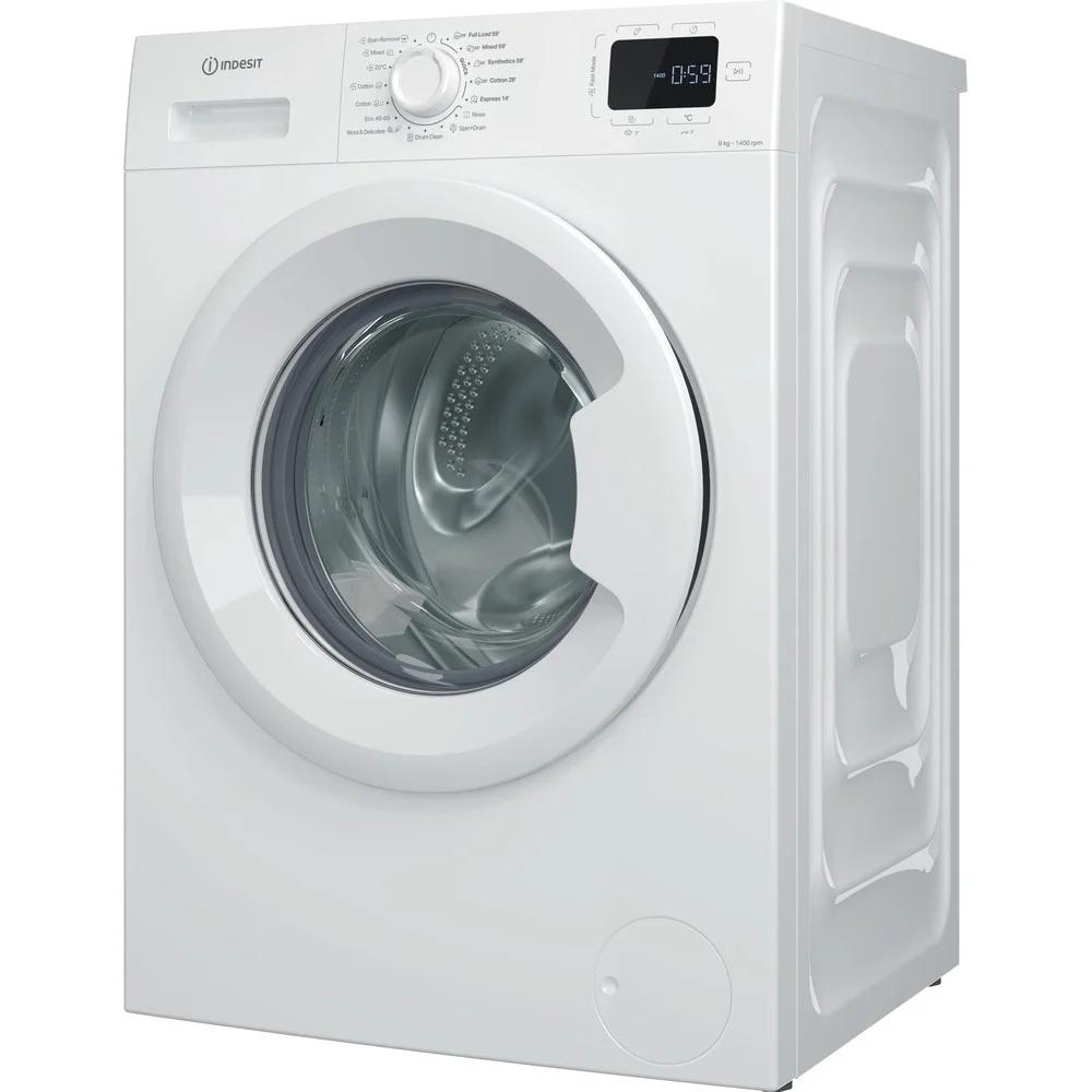 NIEUWE Indesit wasmachine 8KG 1400toeren met 2 jaar garantie, Witgoed en Apparatuur, Wasmachines, Nieuw, Voorlader, 8 tot 10 kg