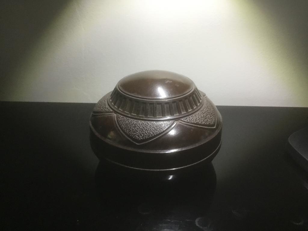 Taumalit bakeliet art deco tabakspot, Ophalen of Verzenden