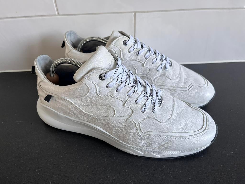 Floris van Bommel sneakers maat 10 / 44, Floris van Bommel, Wit, Floris van Bommel, Ophalen of Verzenden