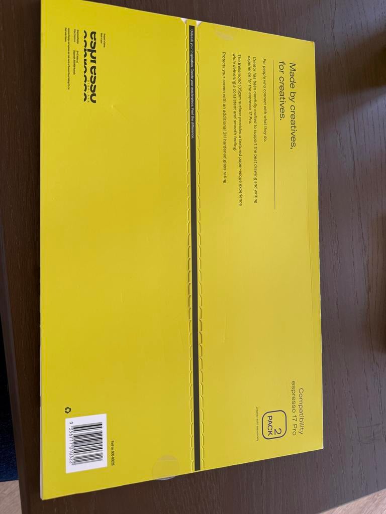 Espresso 17 Pro Cover - Beschermhoes voor Creator 17, Ophalen, Nieuw, 13 inch of meer, Bescherming voor- en achterkant