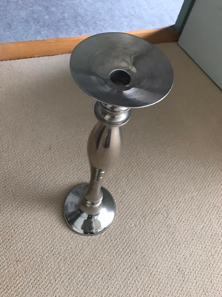 Zilveren kandelaar, Ophalen, Zilver