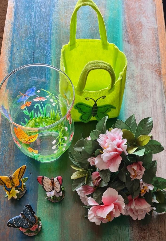 WINDLICHT VLINDER ETC, Ophalen, Overige materialen, Minder dan 25 cm