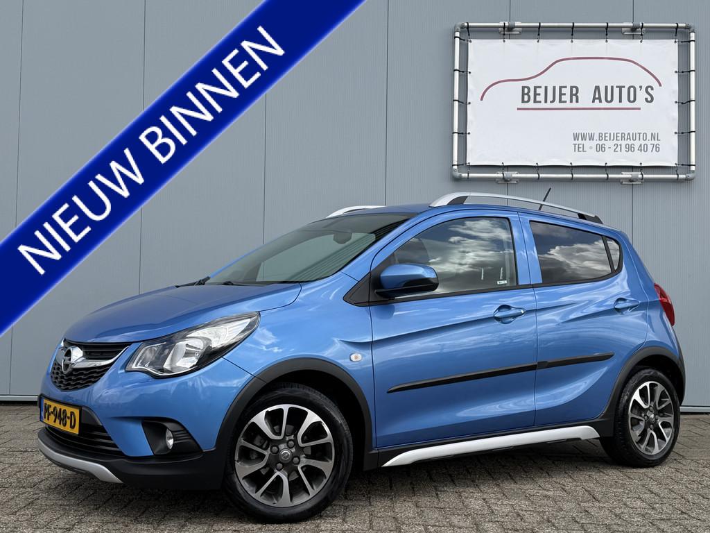 Opel KARL 1.0 Rocks Online Edition Carplay/15inch/Airco., Voorwielaandrijving, 839 kg, Stof, Gebruikt