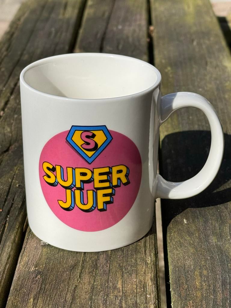 Wajow Super Juf Mok, Ophalen of Verzenden, Zo goed als nieuw