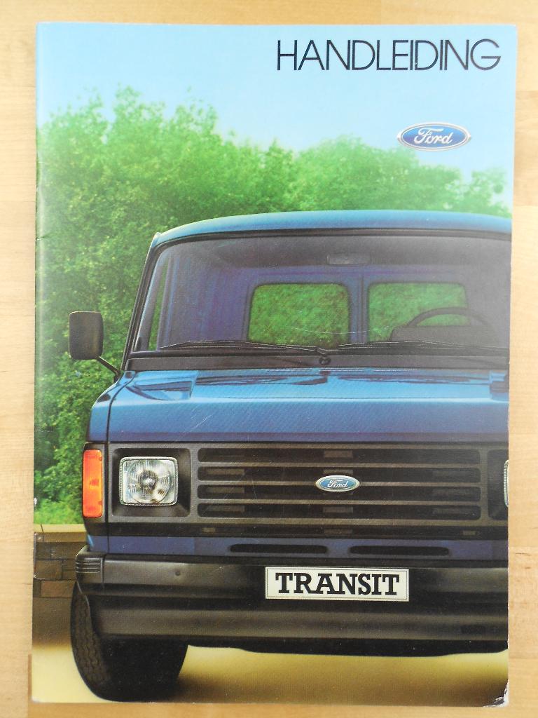 Ford Transit Handleiding 1984 Instructieboek, Auto diversen, Handleidingen en Instructieboekjes, Ophalen of Verzenden
