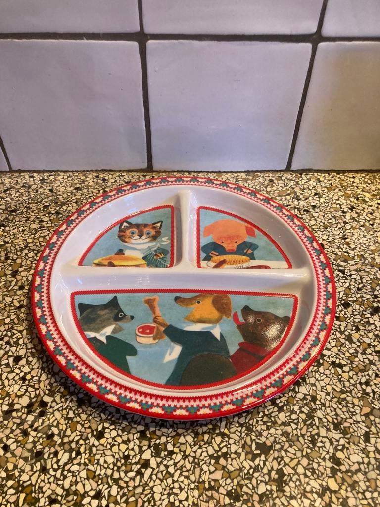 Leuk bordje, Overige materialen, Ophalen of Verzenden, Zo goed als nieuw, Bord(en)