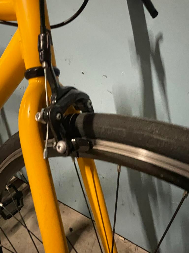 ELOPS City bike Single Speed ​​500 yellow, Ophalen of Verzenden, Gebruikt, Overige merken