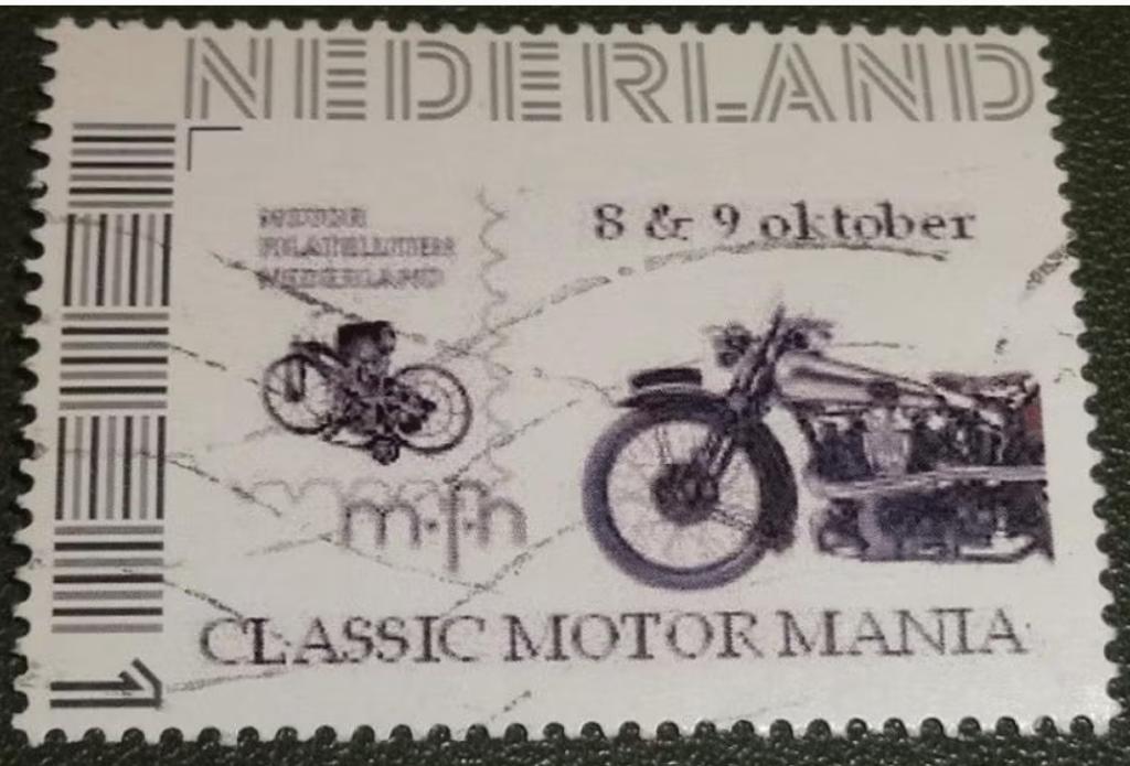 Classic Motor Mania - Persoonlijk, Verzenden, Na 1940, Gestempeld