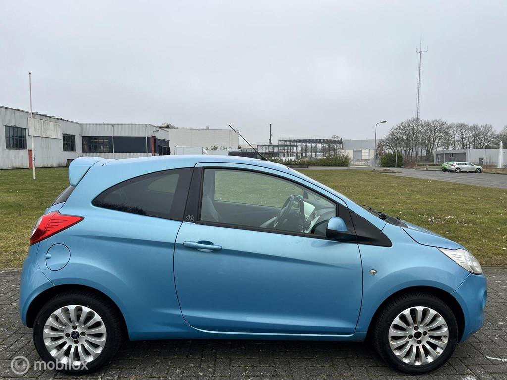Ford Ka 1.2 Titanium / NAP / Airco / APK /, Auto's, Voorwielaandrijving, Stof, Gebruikt, 1242 cc