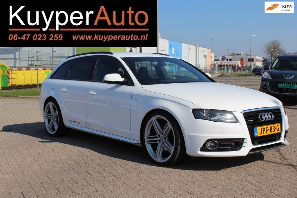 Audi A4 Avant 3.2 FSI quattro, Auto's, Euro 5, Gebruikt, A4, Wit