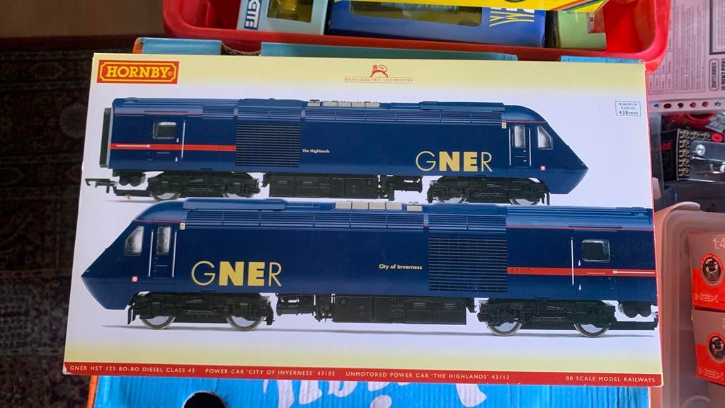 Hornby HST GNER, Overige merken, Nieuw, Ophalen of Verzenden, Gelijkstroom