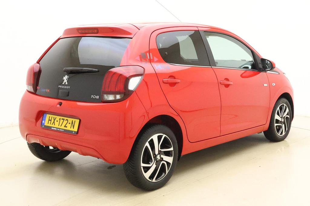 Peugeot 108 1.0 e-VTi Envy 72 PK | Handgeschakeld | 5-Deurs, Auto's, Peugeot, Voorwielaandrijving, Stof, Gebruikt, 4 stoelen