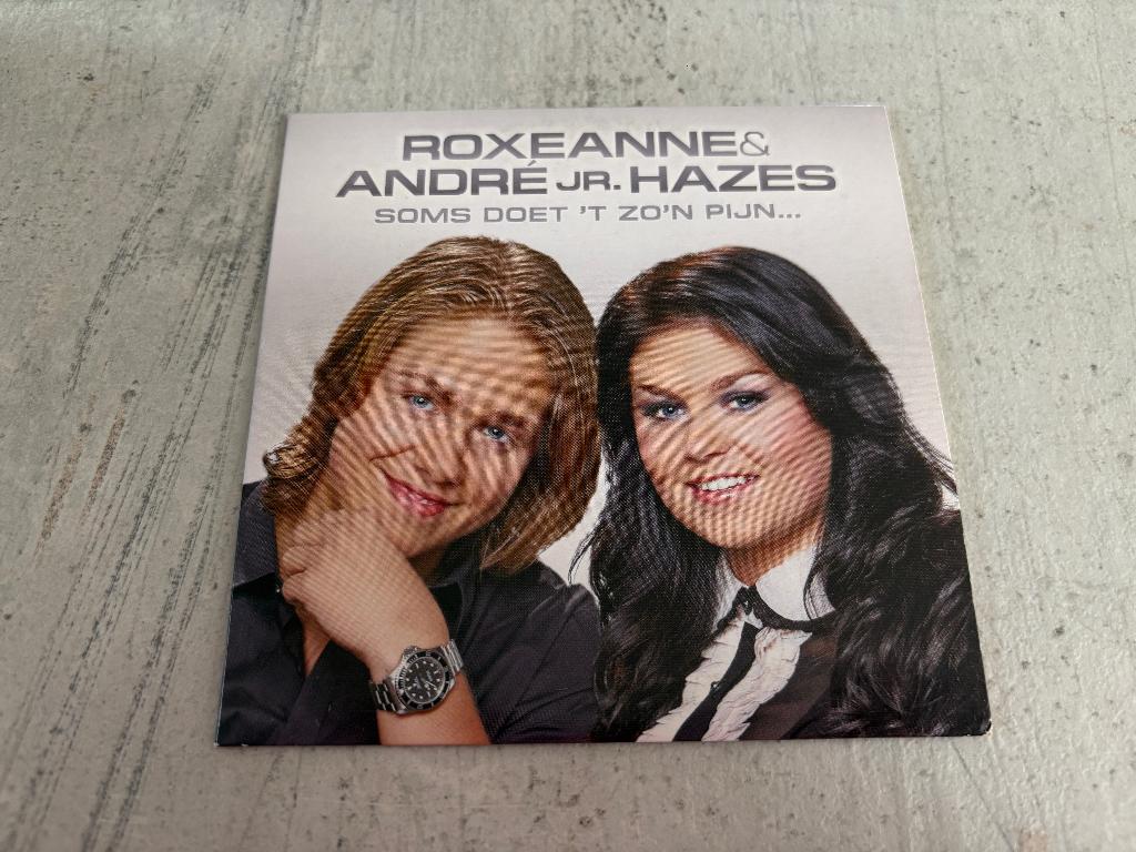 Roxeanne & Andé Jr Hazes - Soms Doet 't Zo'n Pijn CD Single, 1 single, Ophalen of Verzenden, Zo goed als nieuw, Nederlandstalig