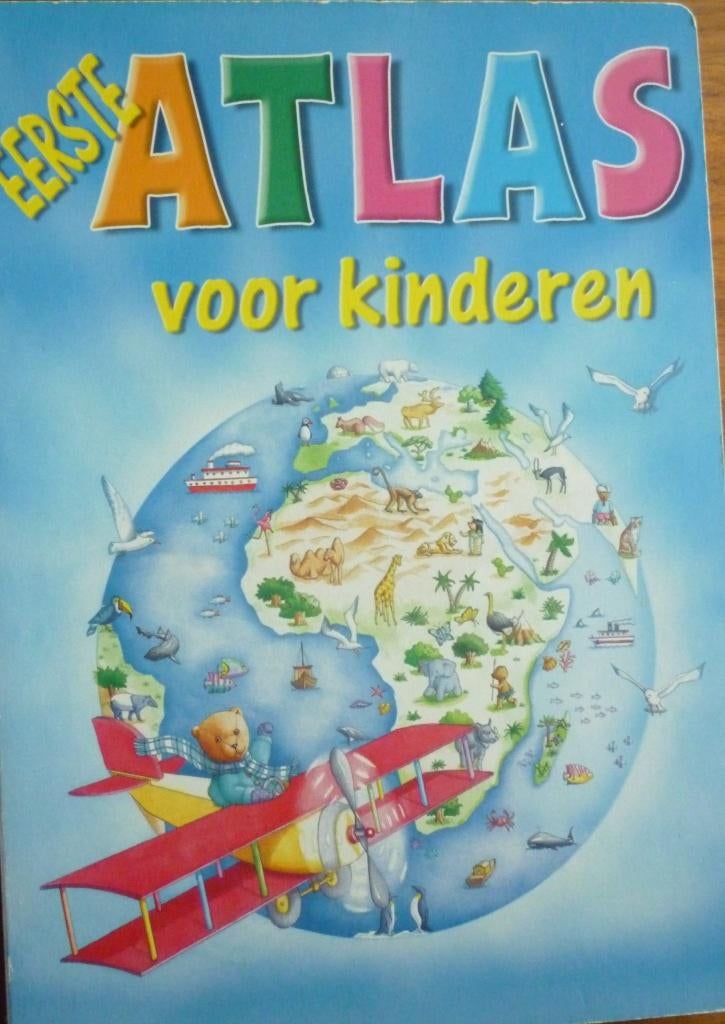 EERSTE ATLAS VOOR KINDEREN, Ophalen of Verzenden, Zo goed als nieuw, Non-fictie