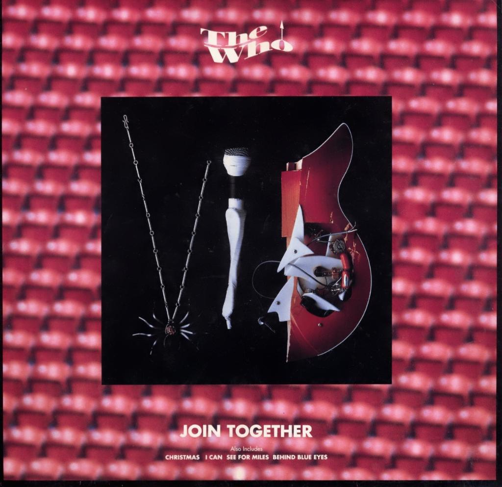 MAXI Single  -  THE  WHO  - Join together / CHRISTMAS, Cd's en Dvd's, Vinyl Singles, Gebruikt, Maxi-single, Ophalen of Verzenden