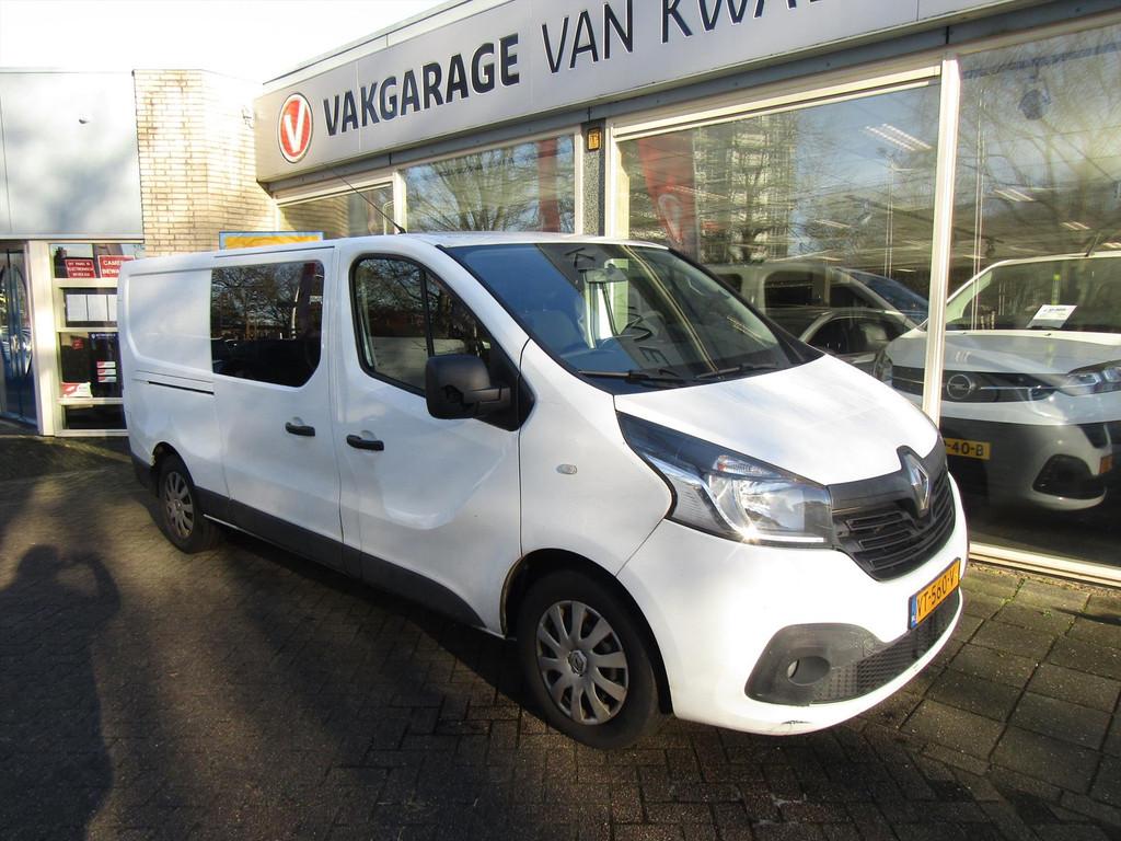 Renault Trafic DUBB. CABINE NAVI EXPORT/HANDEL EX BTW !, Auto's, Bestelauto's, Te koop, Airconditioning, Centrale vergrendeling