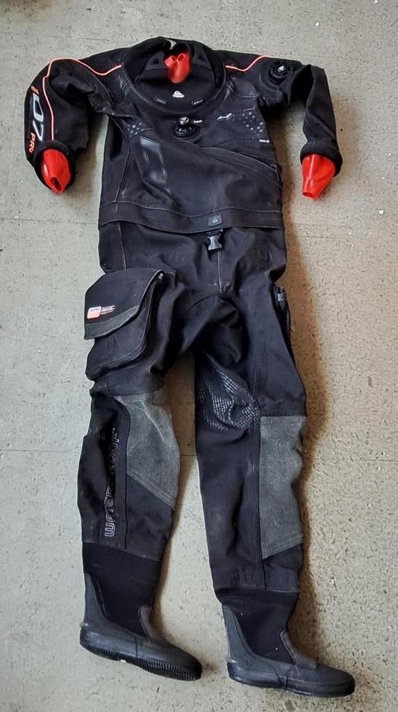 Droogpak trilaminaat waterproof incl duikfles, Ophalen, Zo goed als nieuw, Duikpak