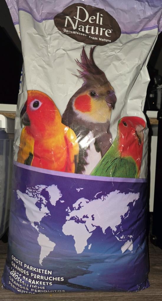 Nieuwe zak! Premium agaporniden/parkieten voer 20 kg., Dieren en Toebehoren, Ophalen