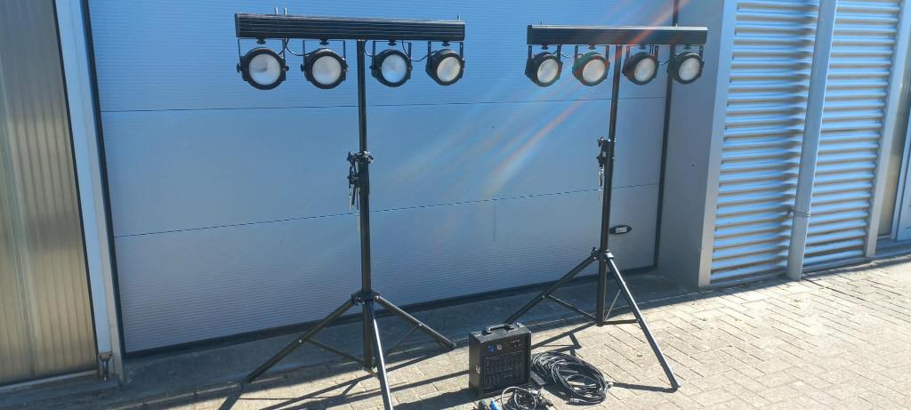 American DJ Dotz Tpar System LED par verlichtingsset, Muziek en Instrumenten, Licht en Laser, Ophalen, Zo goed als nieuw, Licht