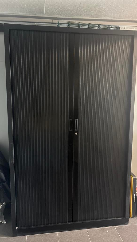 Metalen roldeurkast archiefkast, Ophalen, Gebruikt, Meerdere deuren, 50 tot 100 cm