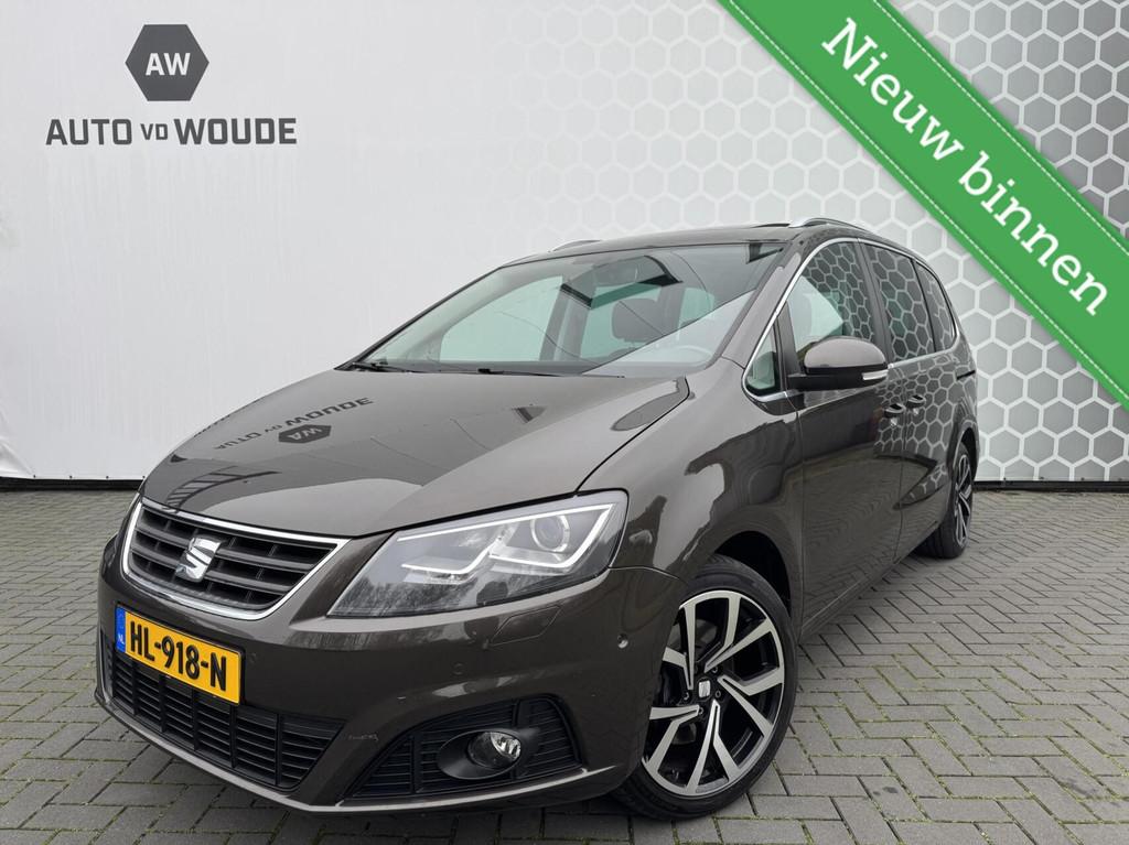 Seat Alhambra 1.4 TSI Style Panoramadak elek schuifdeur trek, Auto's, 4 cilinders, 7 stoelen, Origineel Nederlands, 1668 kg