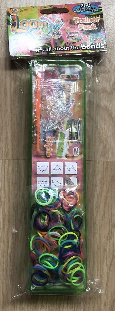 LOOM TWISTER - LOOMREKJE MET 200 LOOMBANDJES-NIEUW, Ophalen of Verzenden, Nieuw