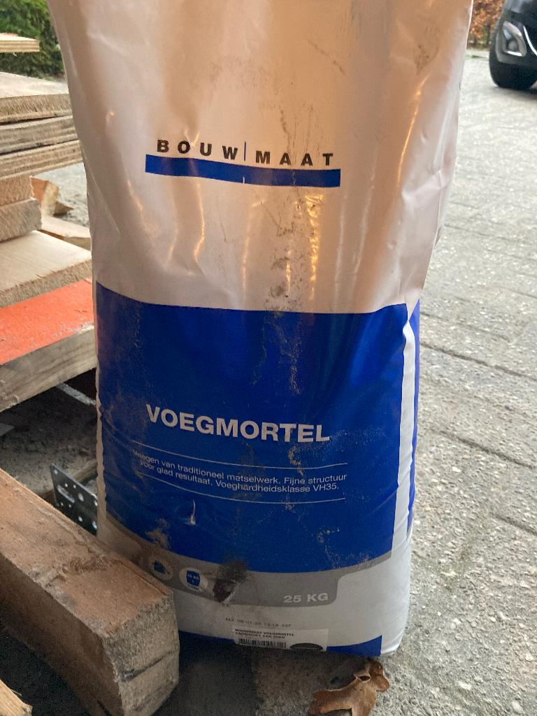 Voegmortel, Overige materialen, Nieuw, Minder dan 5 m², Ophalen