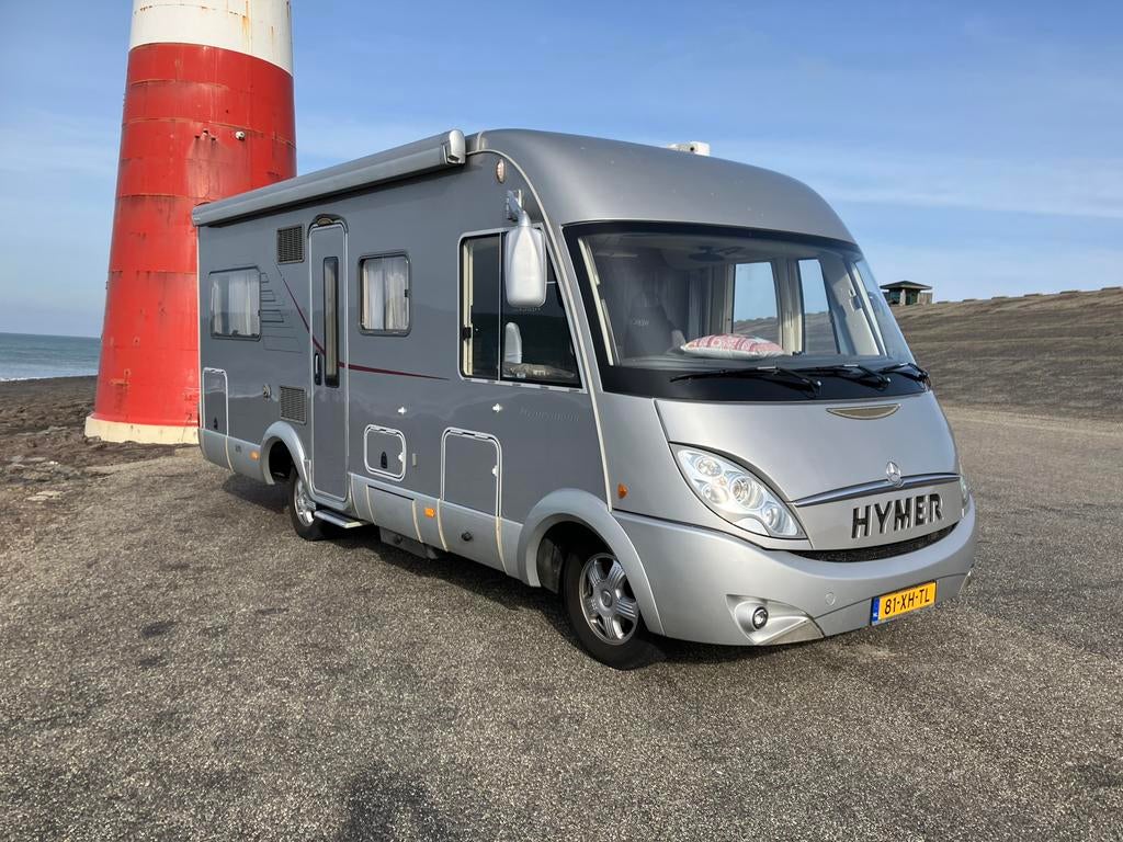 Zgan mercedes benz hymer automaat, Caravans en Kamperen, Campers, Diesel, Particulier, Hymer, Mercedes