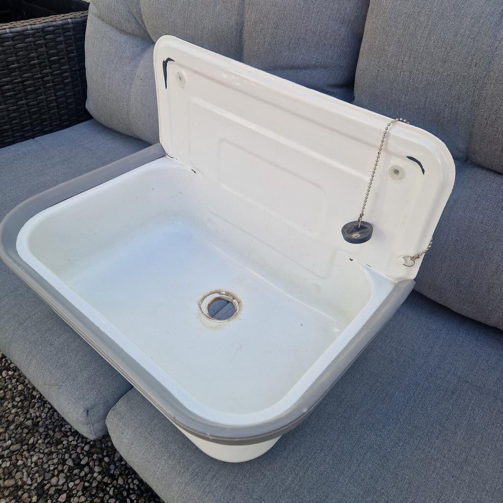 Emaille spoelbak of wastafel, Ophalen of Verzenden