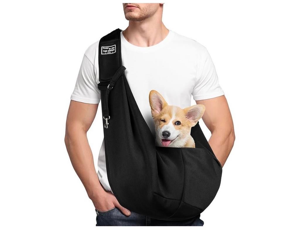 Draagzak, draagtas hond/ pup max 7,5 kg., Ophalen of Verzenden