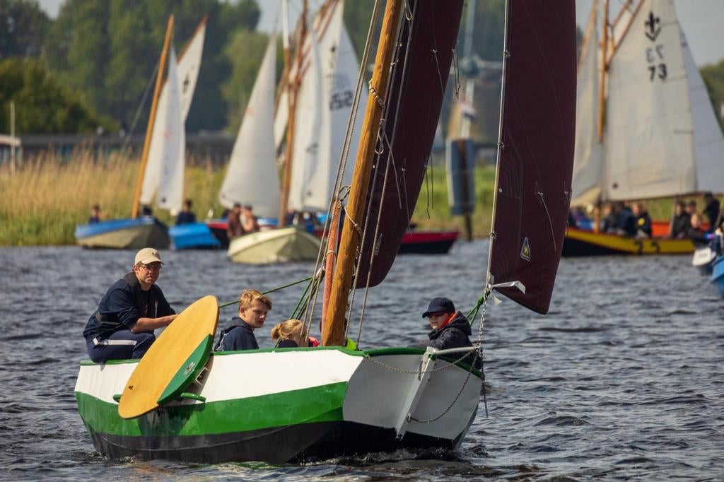 Lelieschouw 50 te koop, Watersport en Boten, Platbodems, Ophalen