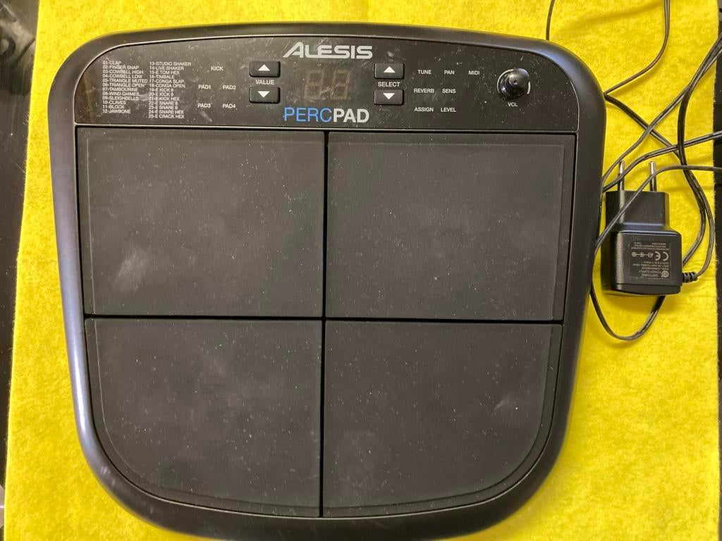 Alesis PercPad Percussiepad - Compact en Veelzijdig, Ophalen of Verzenden, Zo goed als nieuw, Overige merken, Elektronisch
