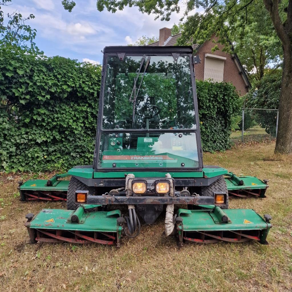 Ransomes 4-cilinder Kubota diesel 5 delige 4x4 kooimaaier, Gebruikt, Elektrische starter, Ransomes, Ophalen of Verzenden