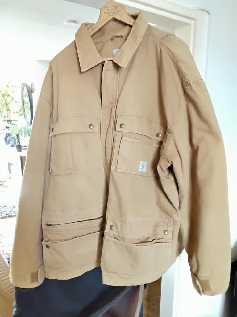 Carhartt xxl jassen, Bruin, Carhartt, Overige maten, Ophalen of Verzenden