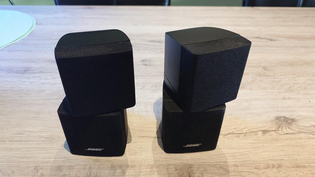 Bose Acoustimass Cube Speakers - Surround Set, Ophalen of Verzenden, Gebruikt, Front, Rear of Stereo speakers, Bose