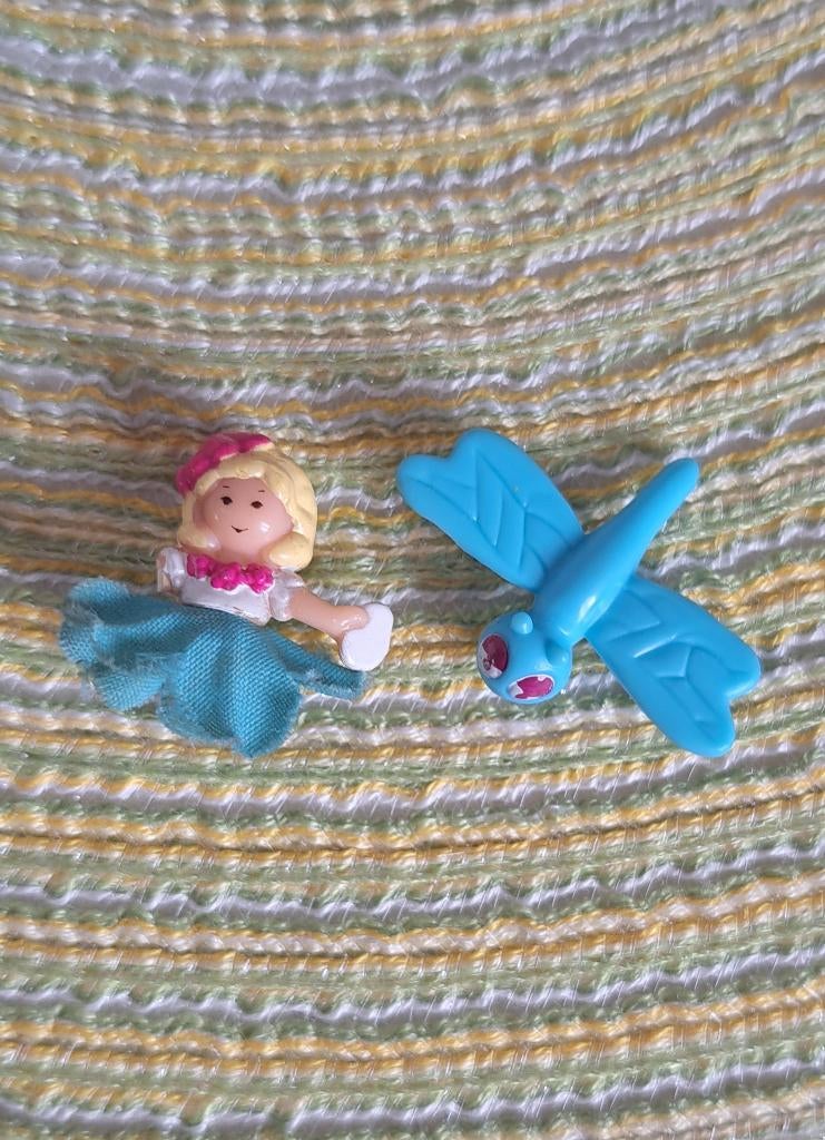 Polly Pocket figuurtjes - Petal Village - Bluebird 1997, Ophalen of Verzenden, Gebruikt