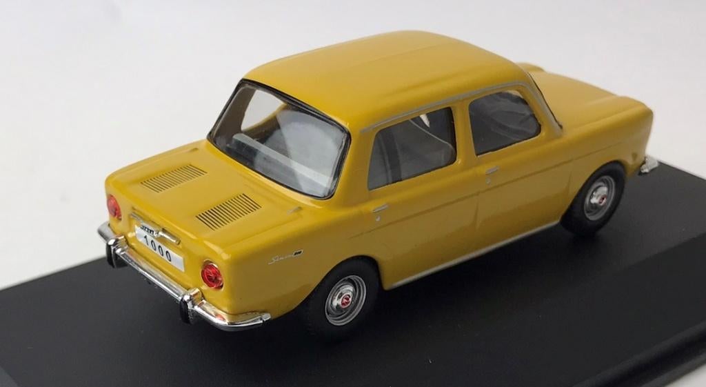 JSN Atlas 1:43 Simca 1000 geel 1962, Overige merken, -, Nieuw, Ophalen of Verzenden