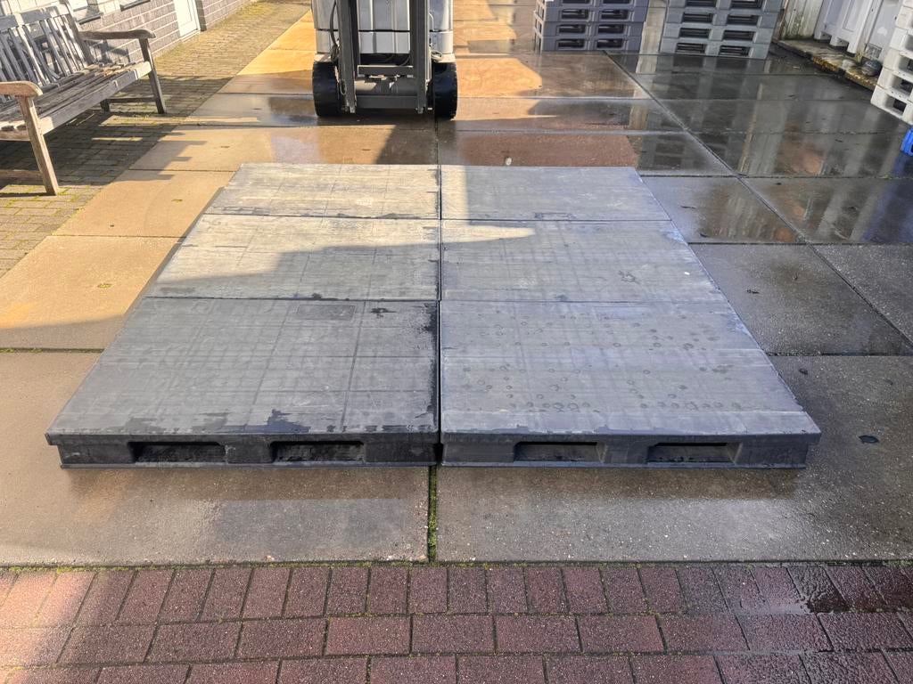 Kunststof pallets voor in voortent caravan 80x120, Ophalen, Zo goed als nieuw, Kunststof