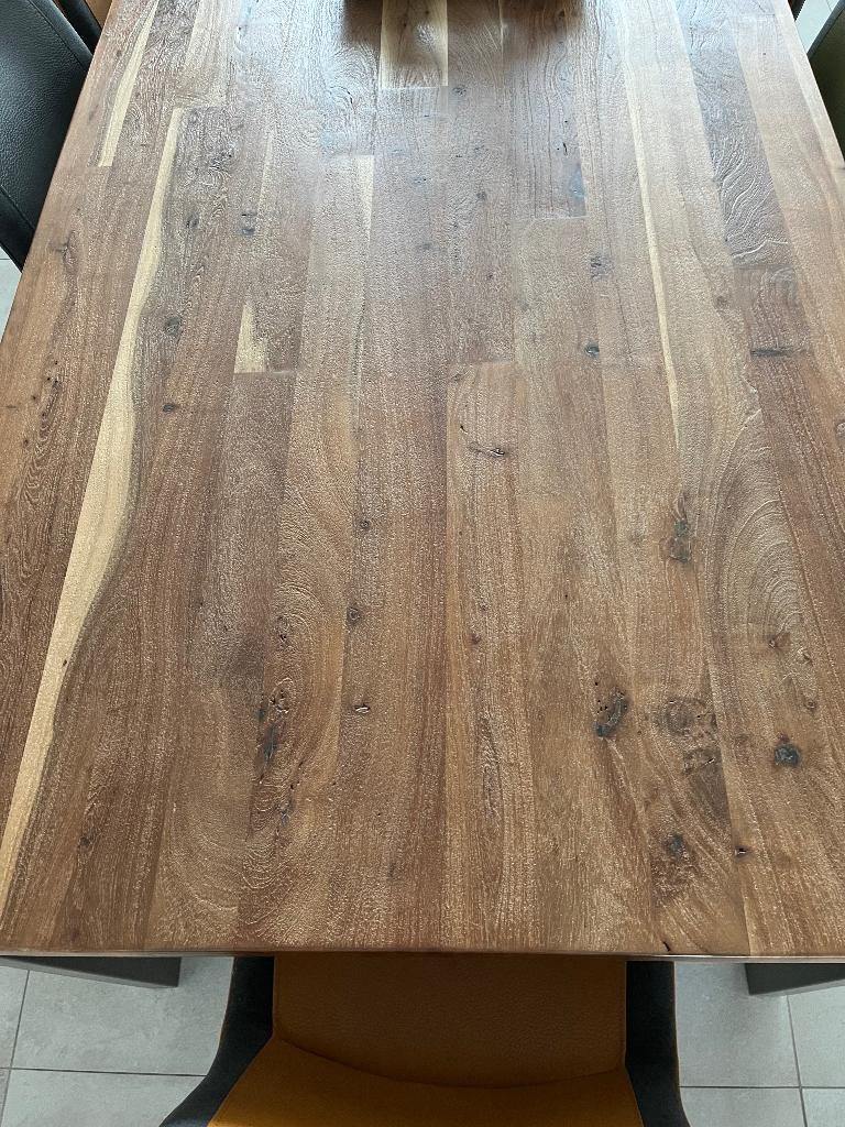 Eettafel, Huis en Inrichting, Tafels | Eettafels, Ophalen, 100 tot 150 cm, 200 cm of meer, Zo goed als nieuw