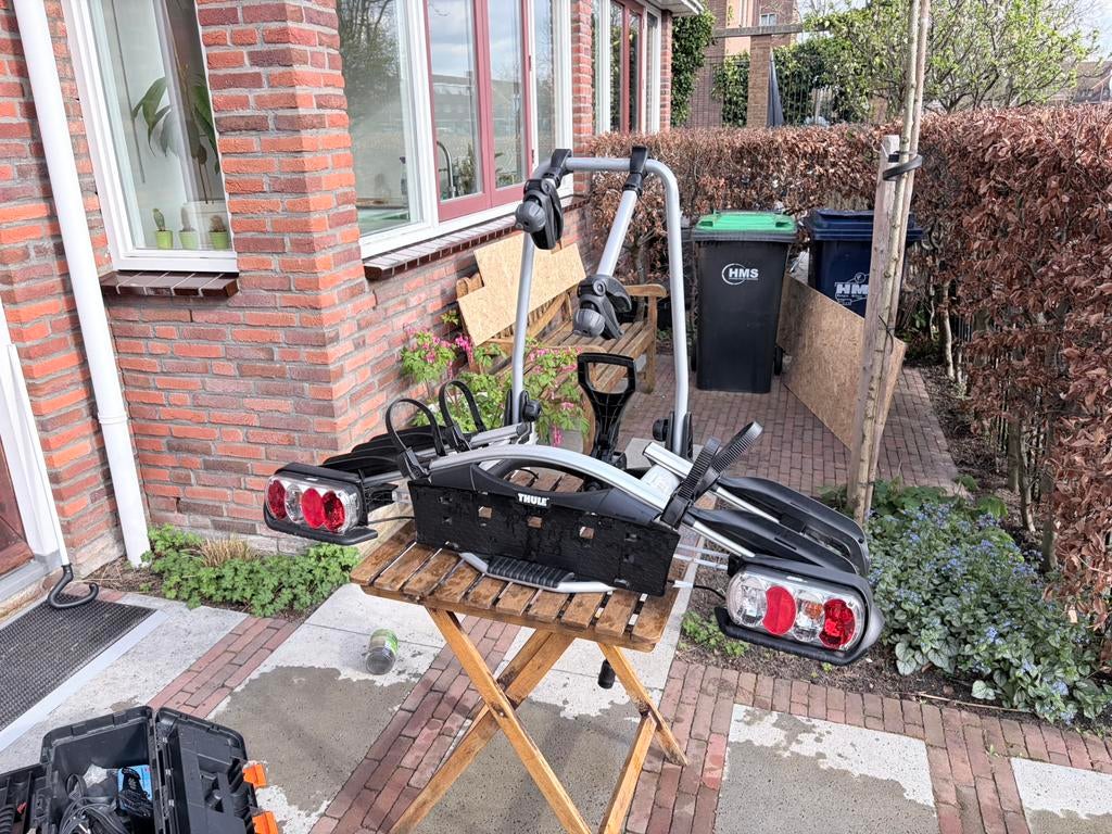 Thule euroway G2 920, Ophalen, 2 fietsen, Zo goed als nieuw, Trekhaakdrager